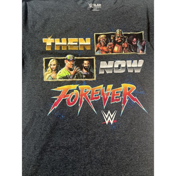 Then Now Forever WWE T-Shirt Size Large - Picture 2 of 4